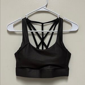 Zyia Brown Strappy Sports Bra